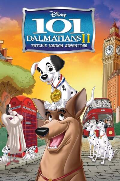 101 Dalmatians II: Patch&#039;s London Adventure animación