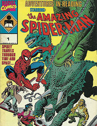 Adventures in Reading Starring the Amazing Spider-Man comic