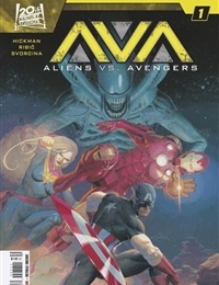 Aliens vs. Avengers comic