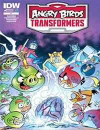 Angry Birds Transformers comic