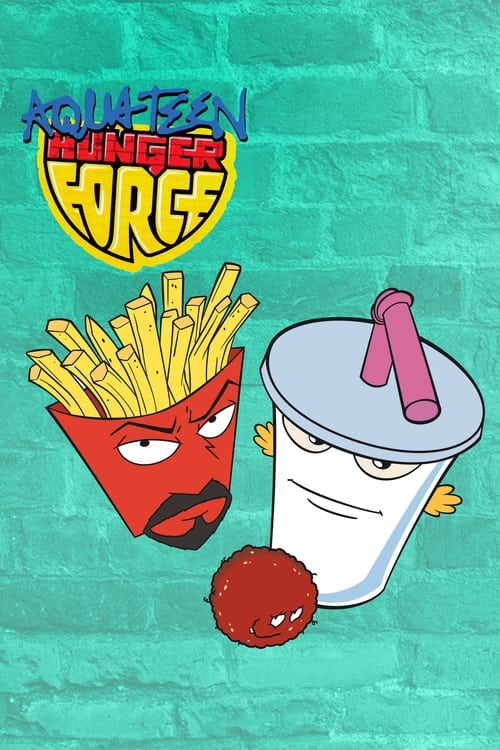 cover de volumen 1 de Aqua Teen Hunger Force