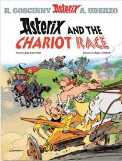Asterix and the Chariot Race comic
