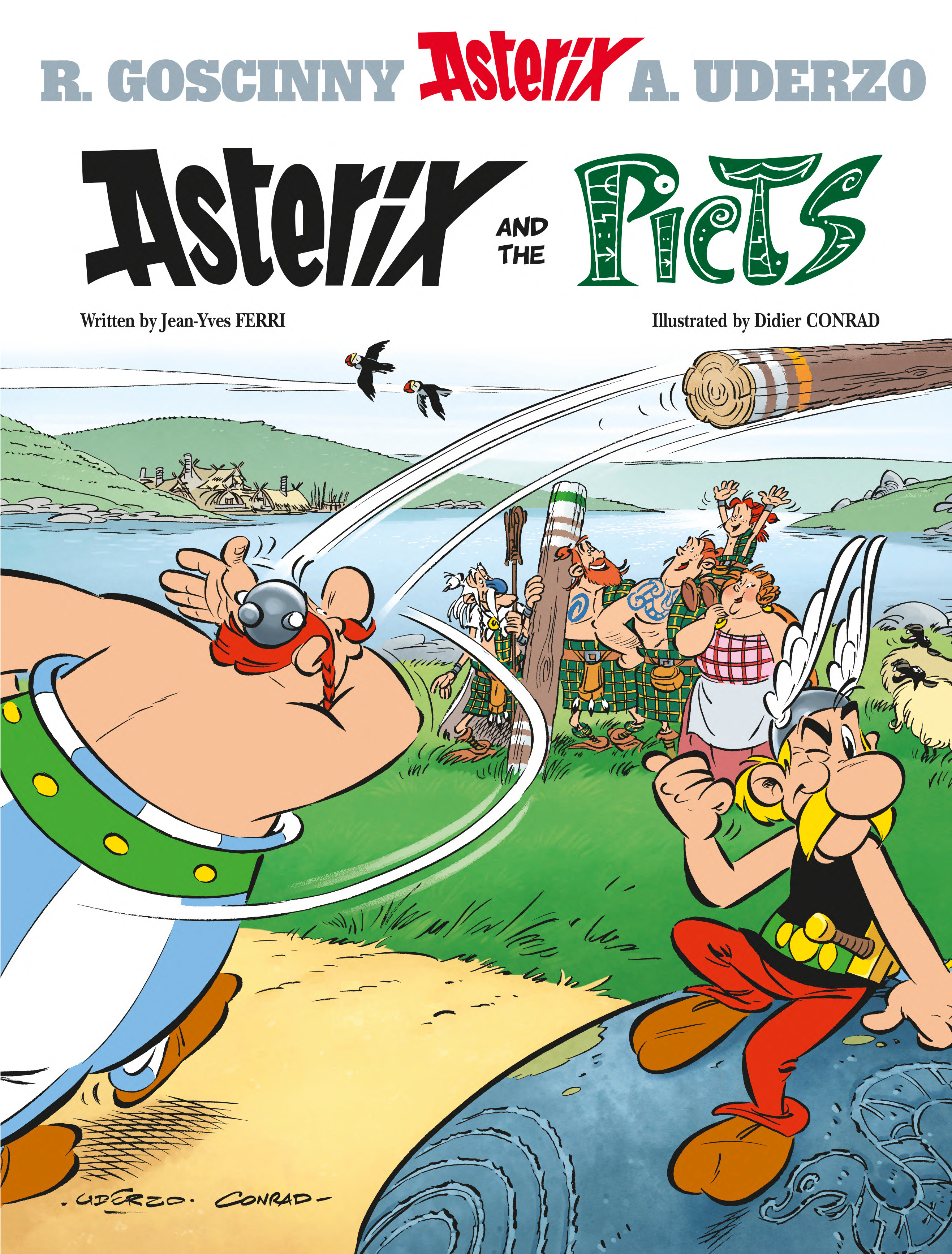 Asterix and the Picts comic