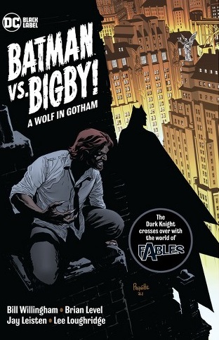 Batman vs. Bigby! A Wolf in Gotham comic