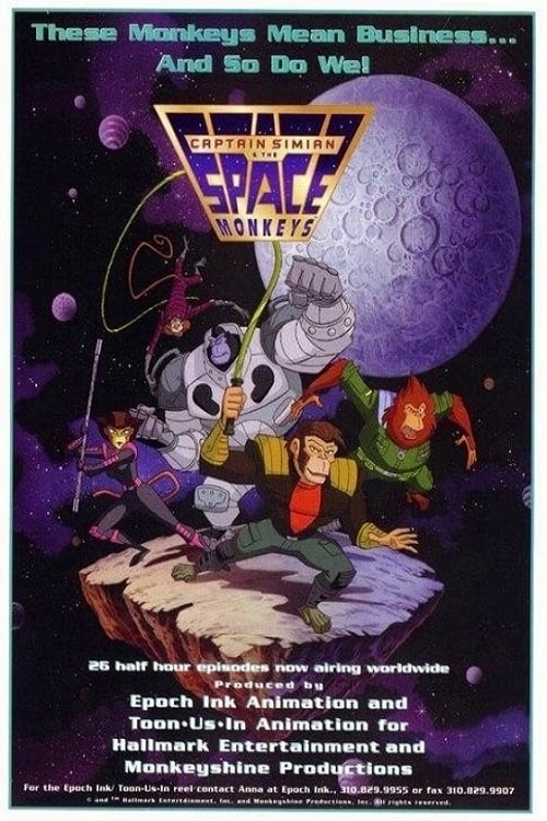 Captain Simian & the Space Monkeys animación