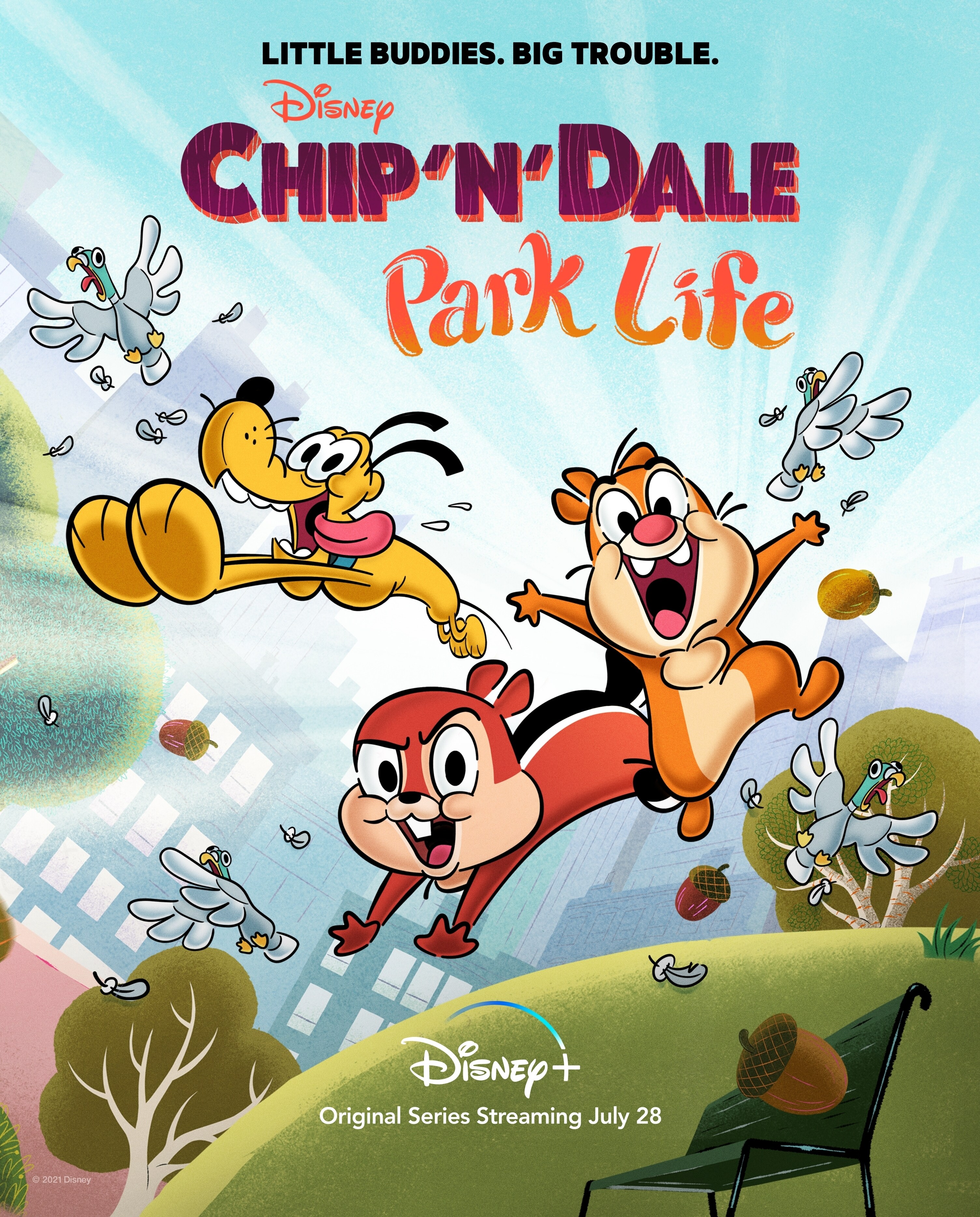 Chip 'n' Dale: Park Life animación