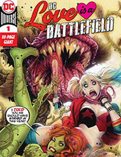 DC Love Is A Battlefield comic