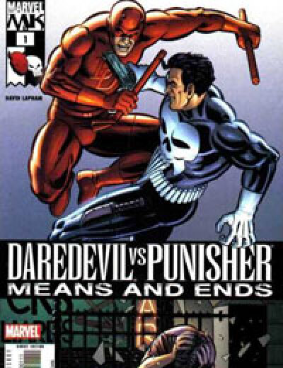 Daredevil vs. Punisher comic