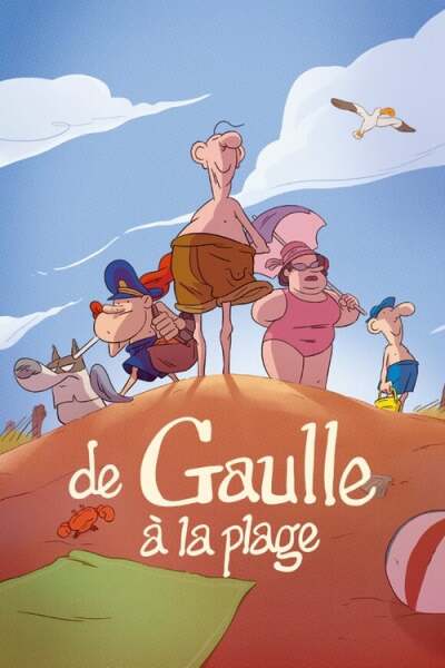 De Gaulle at the Beach animación