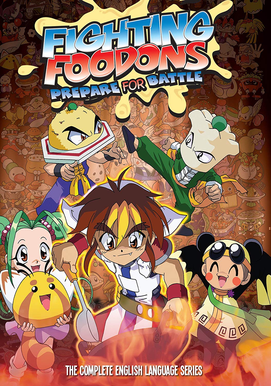 Fighting Foodons comic