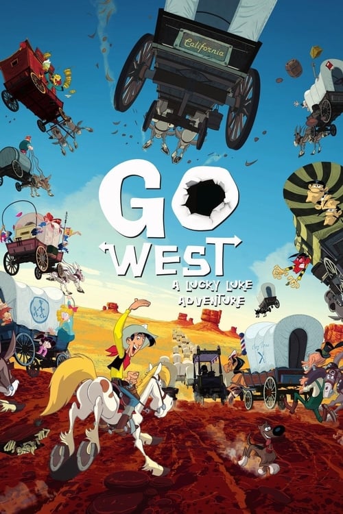 Go West: A Lucky Luke Adventure animación