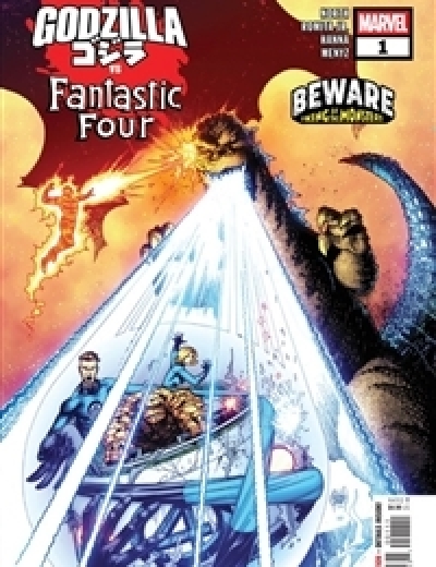 Godzilla vs. Fantastic Four comic