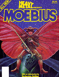 Heavy Metal Presents Moebius comic