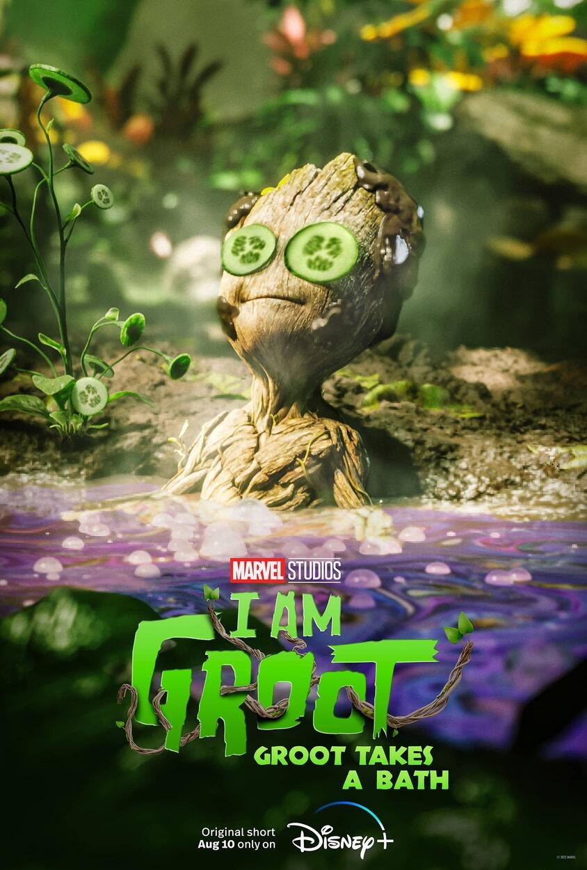 I Am Groot animación