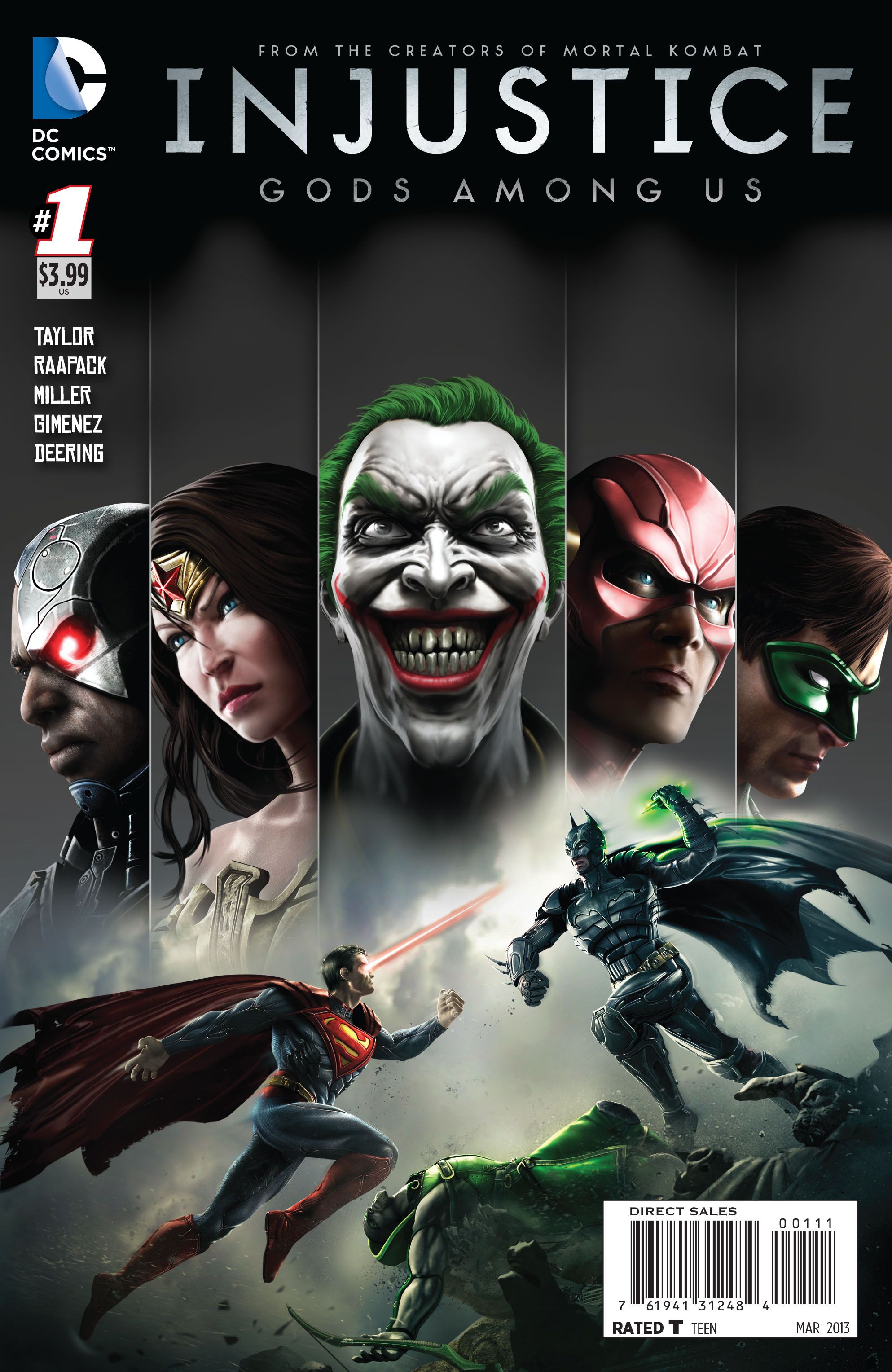 Injustice: Gods Among Us comic