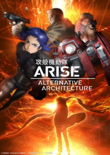 Koukaku Kidoutai Arise: Alternative Architecture animación