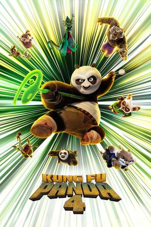 Kung Fu Panda 4 animación