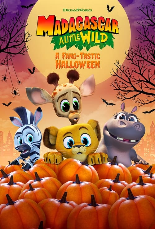 Madagascar: A Little Wild - A Fang-Tastic Halloween animación