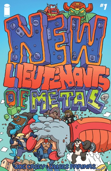 New Lieutenants of Metal comic