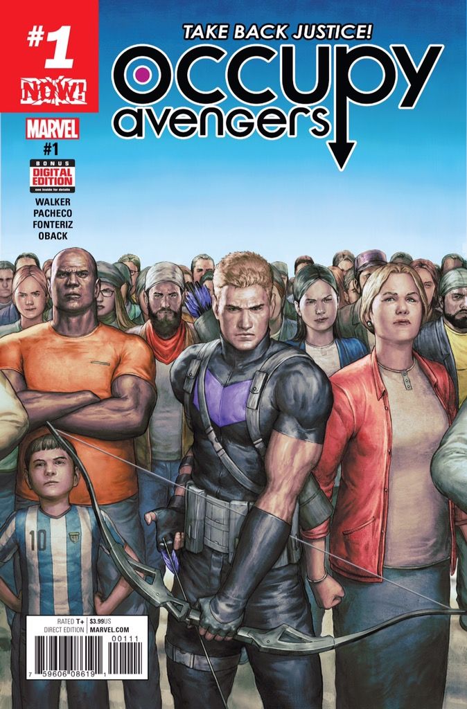 Occupy Avengers comic