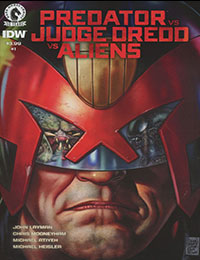 Predator Vs. Judge Dredd Vs. Aliens comic