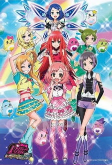 Pretty Rhythm: Rainbow Live animación