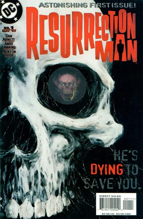 Resurrection Man comic