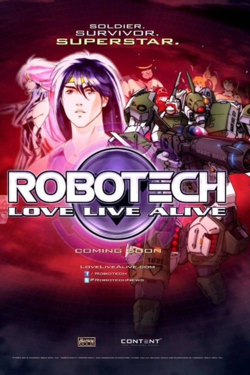 Robotech: Love Live Alive animación