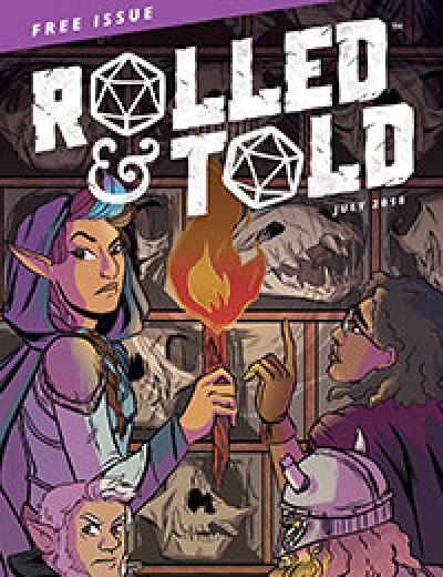 Rolled & Told comic