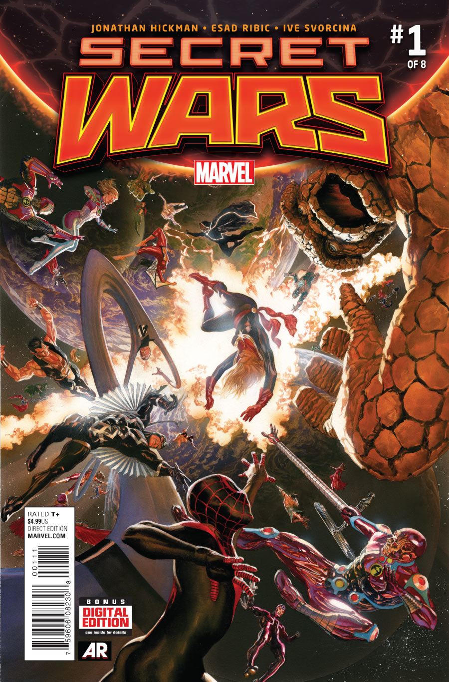 Secret Wars comic