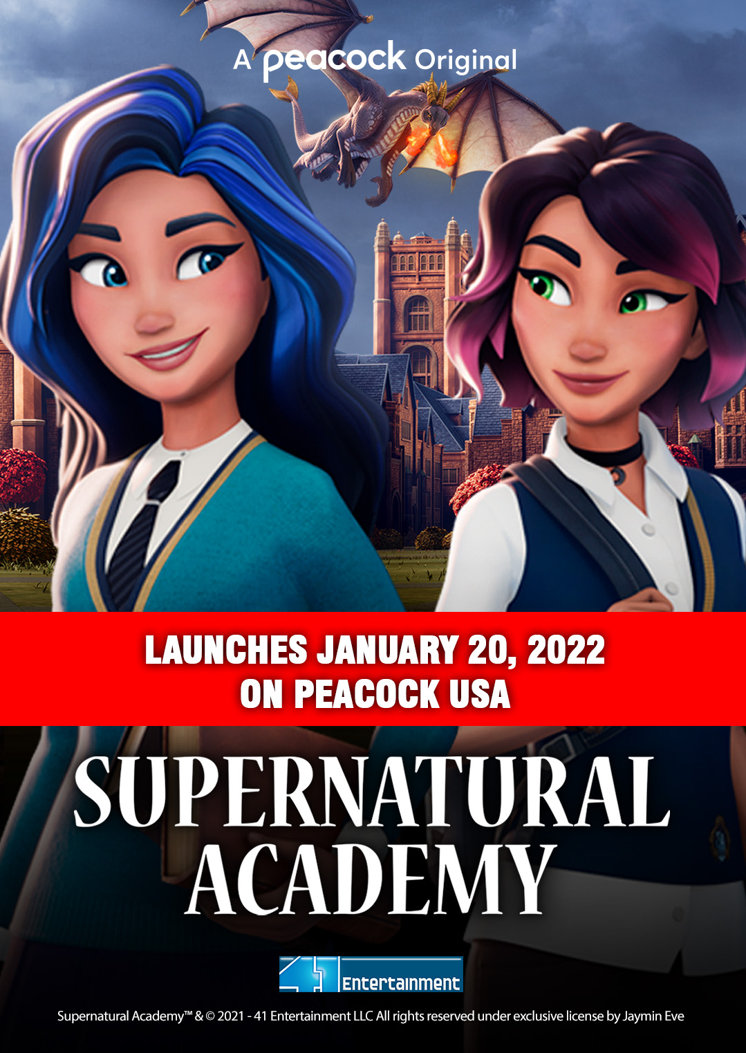 Supernatural Academy animación