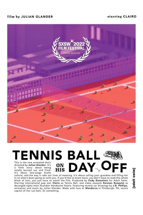 Tennis Ball on His Day Off animación