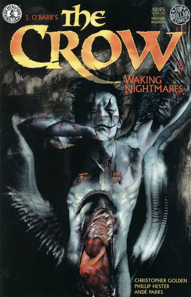 The Crow: Waking Nightmares comic