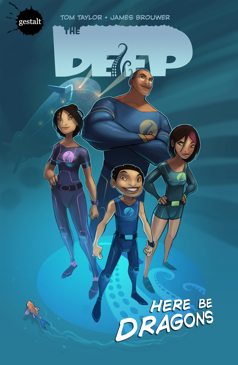 The Deep: Here Be Dragons comic