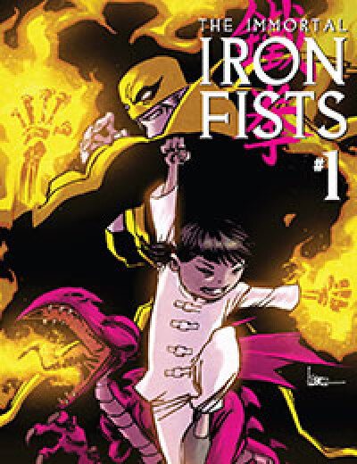 The Immortal Iron Fists comic