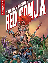 The Invincible Red Sonja comic