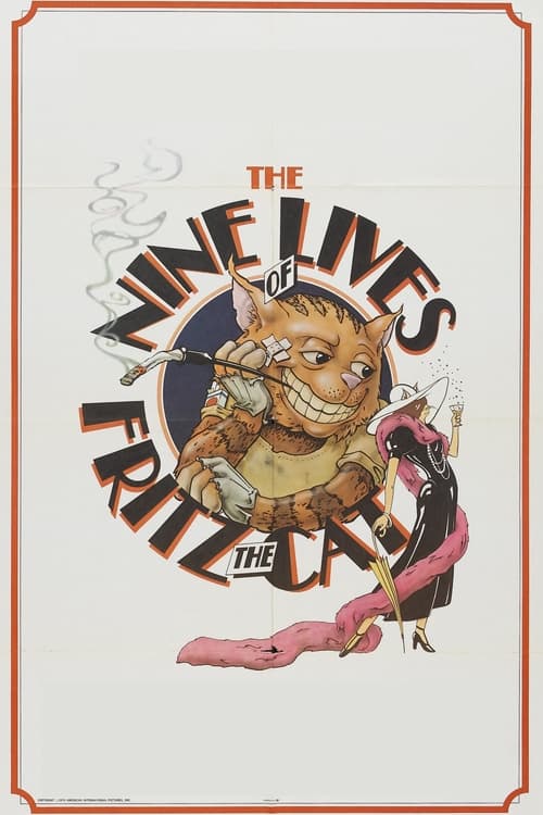 The Nine Lives of Fritz the Cat animación