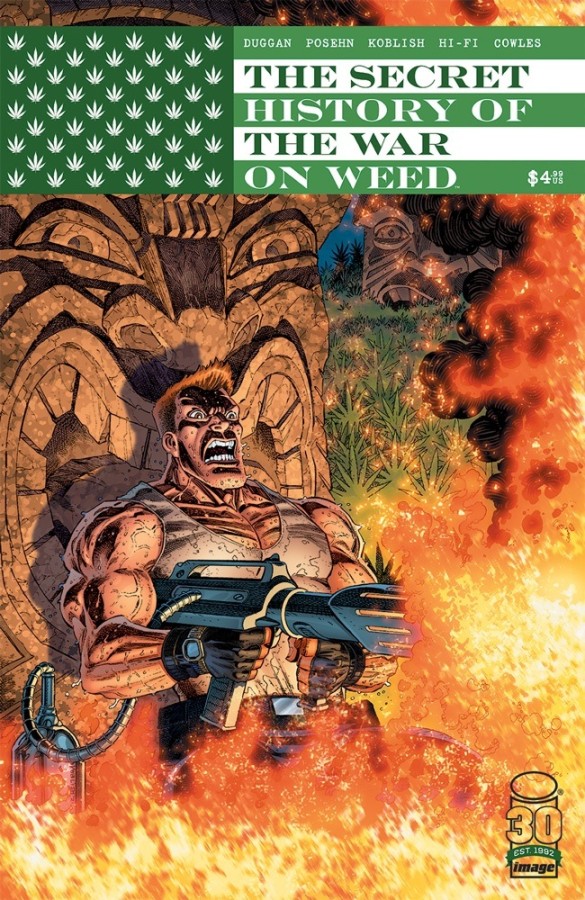 The Secret History Of The War On Weed comic