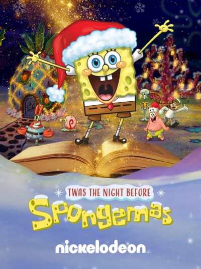 Twas The Night Before Spongemas animación