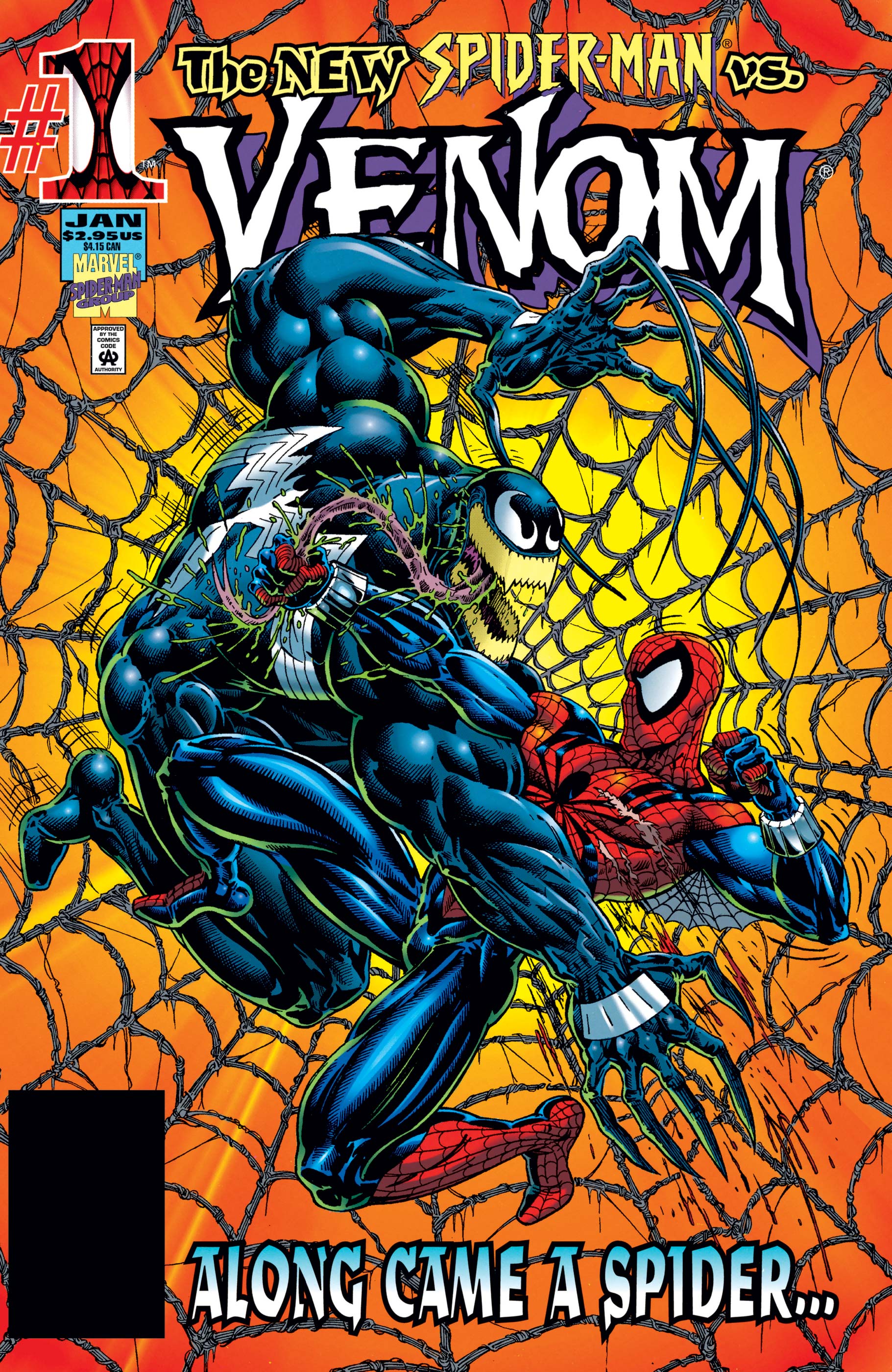 Venom: Along Came a Spider comic