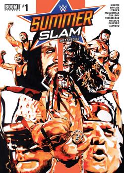WWE Summer Slam 2017 comic