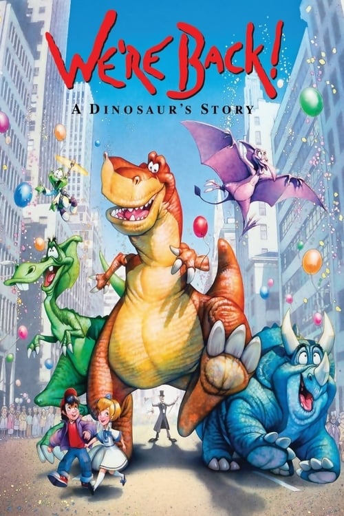 We're Back! A Dinosaur's Story animación