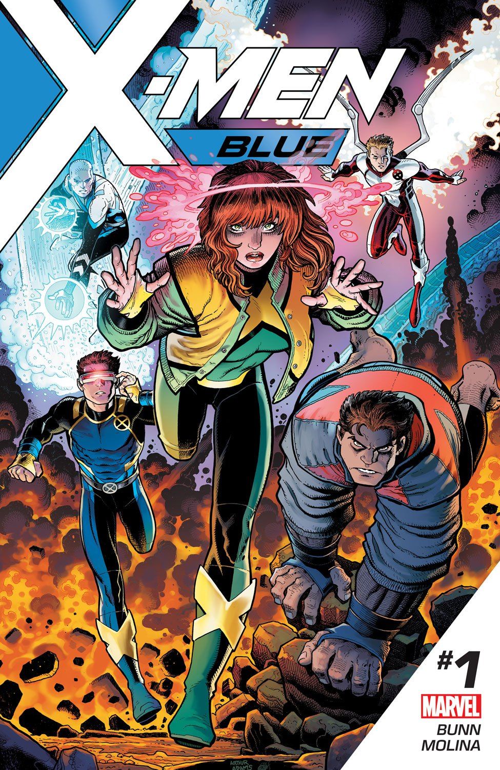 X-Men Blue comic